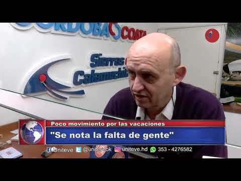 Vacaciones de invierno Poca demanda en la terminal