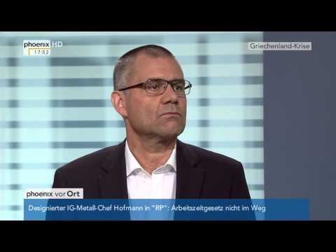 Rücktritt von Wolfgang Bosbach: Studiotalk mit Alexander Kähler am 23.07.2015