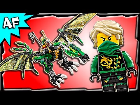 Vidéo LEGO Ninjago 70593 : Le dragon émeraude de Lloyd