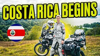 First Motovlog from Costa Rica | Broken Suspension, Epic Views! - EP.355