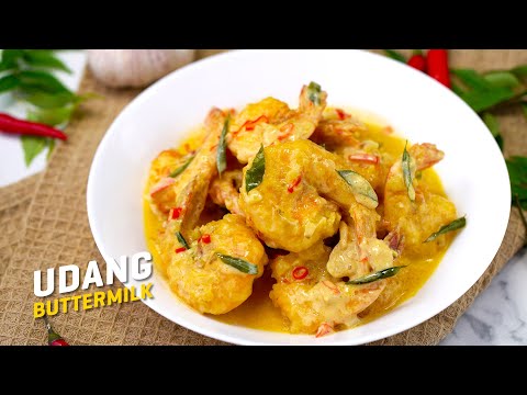 Resepi Udang Buttermilk | Buttermilk Prawns Recipe | SAYS Seismik Makan
