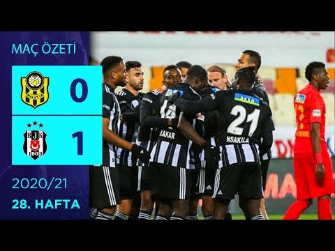 ÖZET: Y. Malatyaspor 0-1 Beşiktaş | 28. Hafta - 2020/21