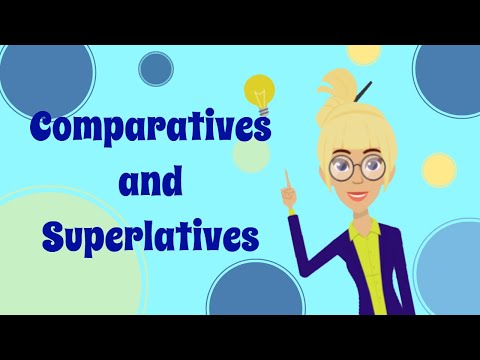 Comparatives and Superlatives. Easy 3 minute English. Also, what is a Syllable? Learn English