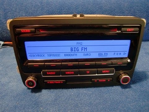 comment demonter autoradio rcd 310