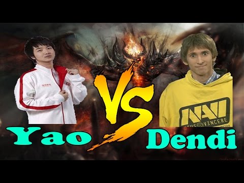 Dota 2 - Dendi VS Yao - 1v1 Solo Championship - DAC 2015