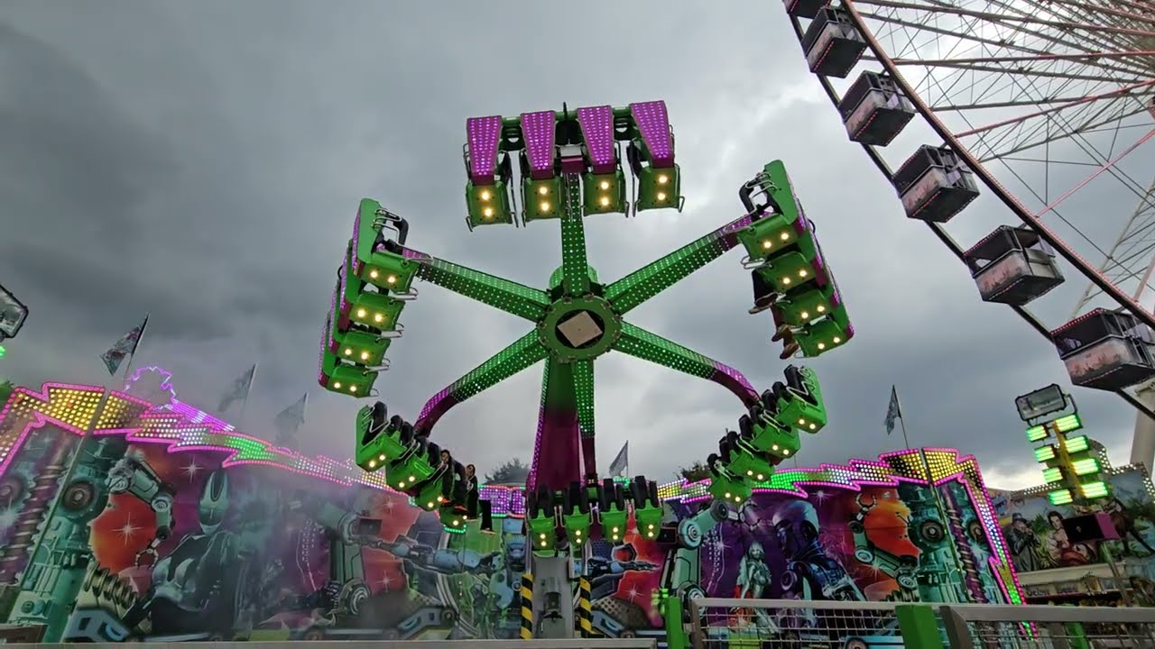 Robotix steht Kopf auf dem Pützchens Markt in Bonn 2024 | Offride DJI Action 4 |#4k