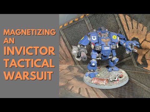 Magnetizing an Invictor Tactical Warsuit
