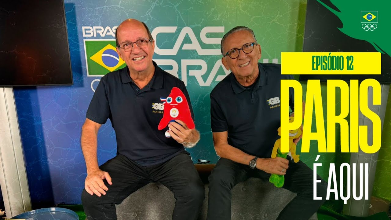 Paris é aqui! Todos os destaques dos Jogos Olímpicos de Paris com Galvão Bueno e Marcos Uchôa
