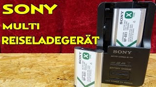 "SONY ACCTRBX MULTIREISELADEGERÄT FÜR SONY AKKUS"