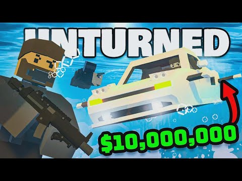 ROUBEI UM CARRO ESPIÃO DE 10 MILHÕES DE DÓLARES! (Unturned Life RP #74)