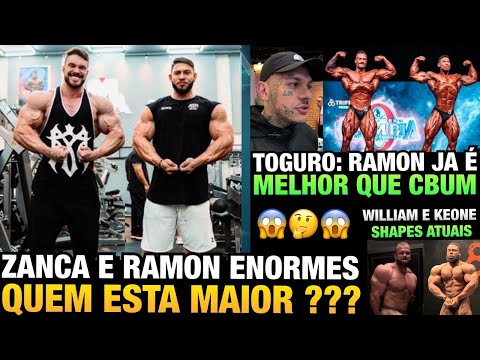 ZANCA MAIOR QUE O RAMON ?? POSARAM LADO A LADO + RAMON JÁ SUPEROU CBUM PARA TOGURO E MAIS
