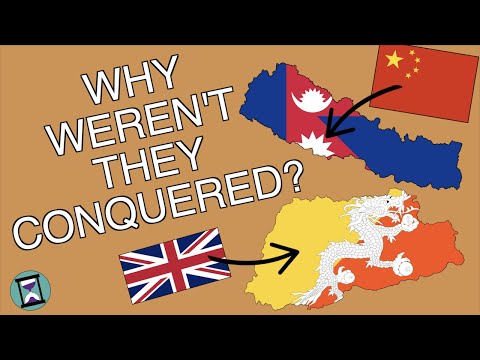 Why aren't Bhutan or Nepal a part of China or India?