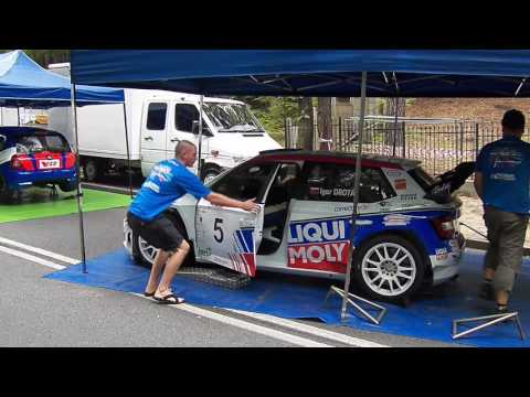 Igor Drotár Skoda Fabia R5 GSMP Sopot 2016