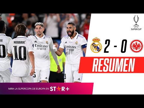 Video: El Real Madrid se coronó campeón de la Supercopa de Europa