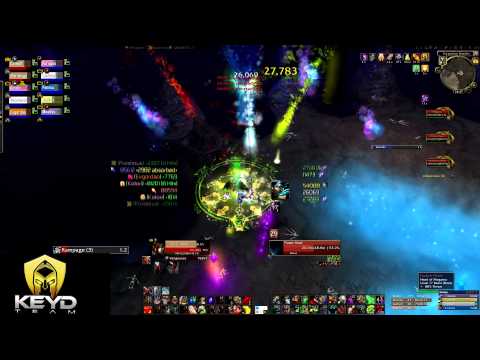 Keyd Team Vs Megaera (10 man Heroic)