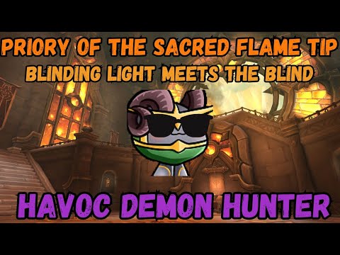 Havoc DH can IGNORE Priory's Final Boss Mechanic?? | Reap the Benefits of being BLIND | TWW Season 3