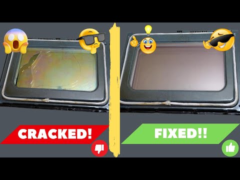 How To Fix A Cracked Oven Door Glass DIY