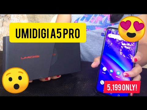 UNBOXING UMIDIGI A5 PRO FROM LAZADA w/ my cousin