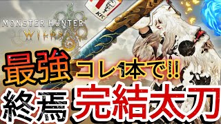 【完結版:太刀使いは絶対に見とけ!!】最終アプデ後に作るべき汎用性抜群の『神太刀装備』【モンハンワイルズ】
