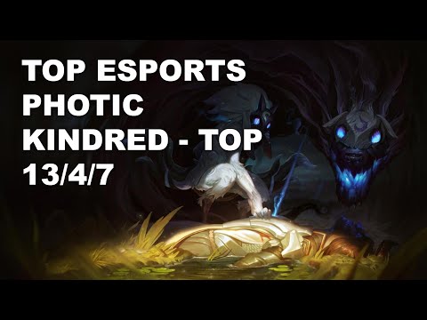 Top Esports Photic Top Kindred vs Darius - KR Challenger Rank Game