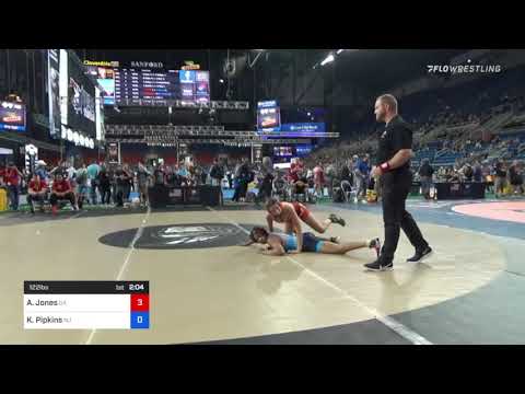 122 Lbs Round Of 32 - Amani Jones, Georgia Vs Kira Pipkins, New Jersey Df2e