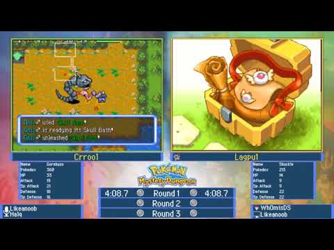 PMD: Explorers of Sky Randomizer "Beat Drowzee" Tournament! Crrool vs Lagpu1