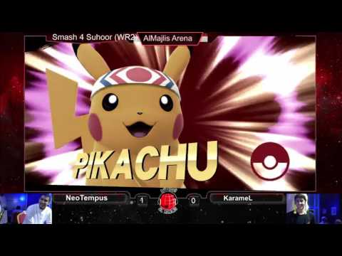 Smash 4 Suhoor: Karamel (Pikachu) vs NeoTempus (Marth) - WR2