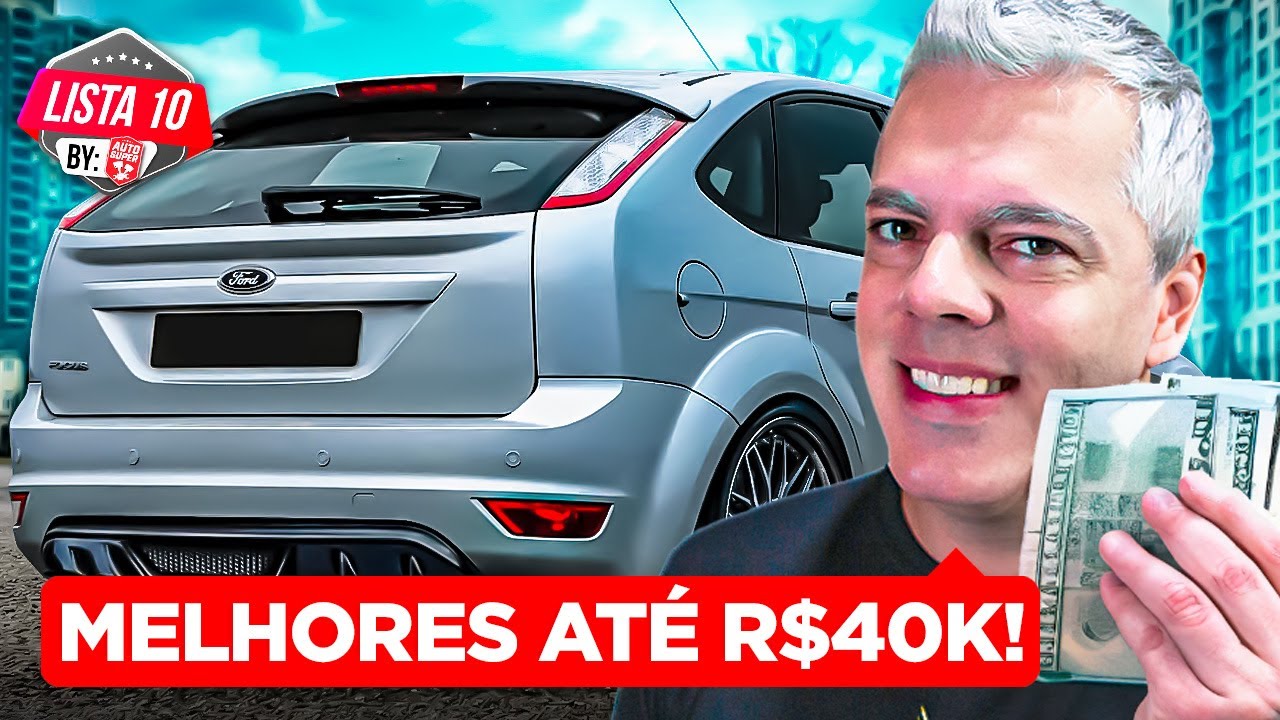 Quem procura, Acha! 10 CARROS ATÉ R$40.000 que são bons e confiáveis!