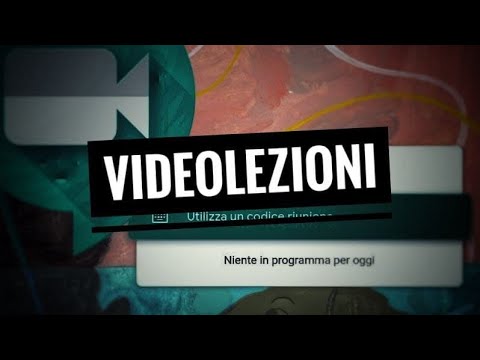 Cosa succede durante le videolezioni? (Nella Realtà)