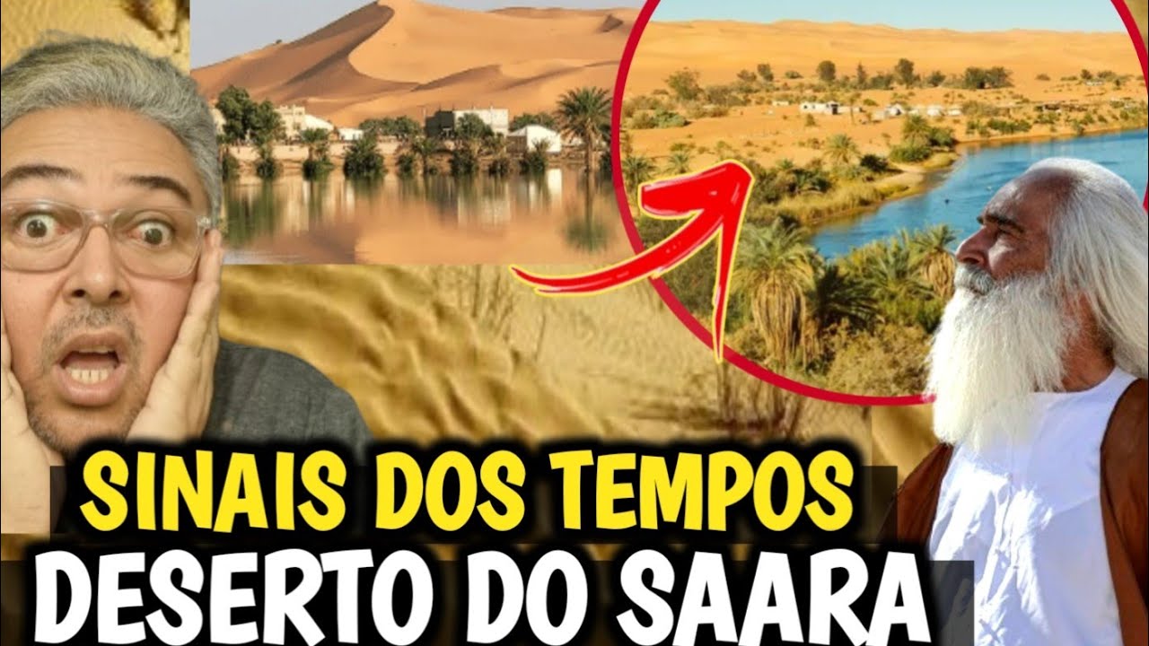 PROFECIA! SINAIS DOS TEMPOS NO DESERTO DO SAARA.
