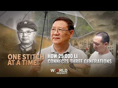 One stitch at a time: How 25,000 li connects three generations