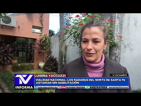 LUISINA YACCUZZI COMENTA SOBRE RADARES ILEGALES EN PCIA SANTA FE