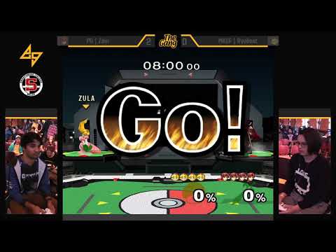 The Gang Steals The Script - PG | Zain (Marth) vs MKSF | Ryobeat (Peach) - Top 64 -   Winners R1