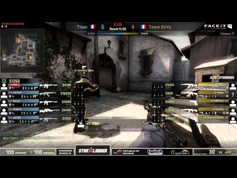 Titan vs EnvyUs on de_inferno @ Starseries XII (CS:GO Titan vs EnvyUs) Game 1
