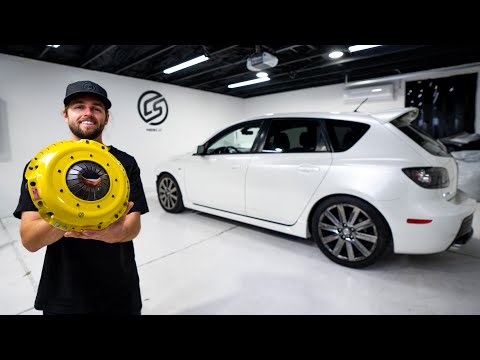 Building a Mazdaspeed3: ACT Clutch Install