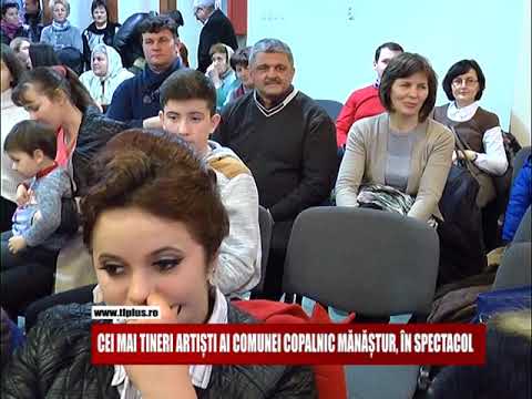 CEI MAI TINERI ARTIȘTI AI COMUNEI COPALNIC MĂNĂȘTUR, ÎN SPECTACOL