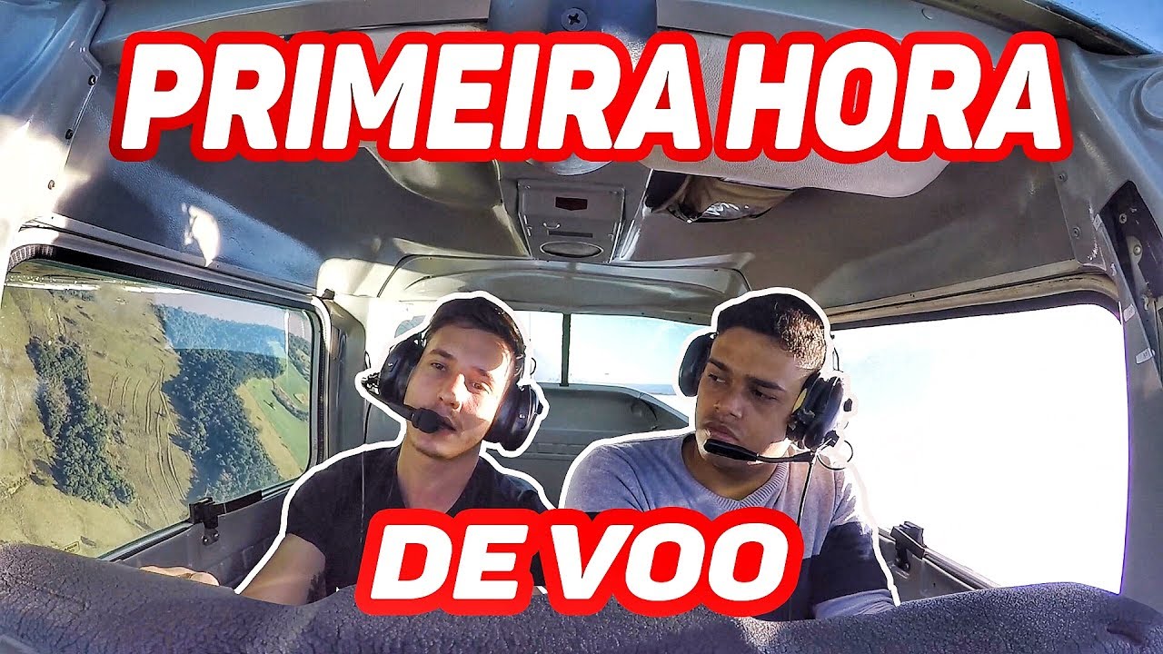 COMO É A PRIMEIRA HORA DE VOO!!