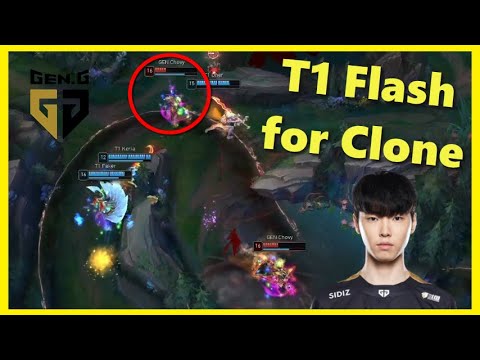 Chovy insane LeBlanc Clone Bait onto Faker