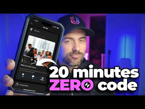 Glide: Build a Social Media App for Your Team (NO CODE)