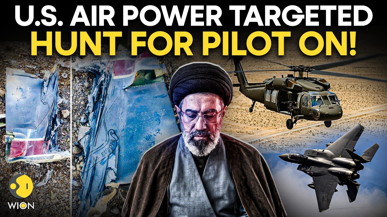 US-Iran War: F-15E Down, Black Hawk Helicopters Hit, Missing Pilot Hunted In Iran | WION ORIGINALS