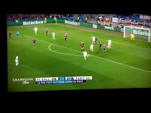Buts meunier BÂLE-PSG
