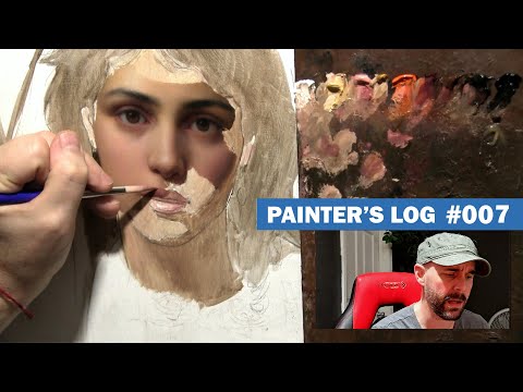 Malertagebuch Folge 007: Gesichtsformen malen 1 nach 1