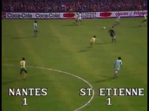 Nantes 1-1 ASSE - 35e journée de D1 1980-1981