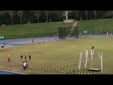 Leendert Koekemoer, U/16 Helpmekaar Goue Liga, 4 x 100m meeting Record 43:73