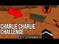 I did the CHARLIE CHARLIE CHALLENGE in Minecraft... (Do NOT Try This)