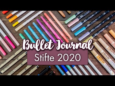 Bullet Journal Stifte: Die besten Finelinern, Brushpens & Co.