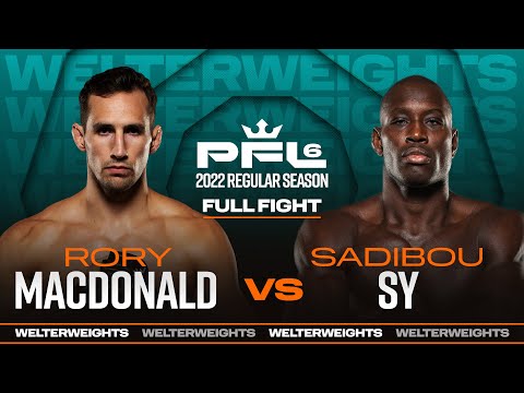 Rory MacDonald vs Sadibou Sy | PFL 6, 2022