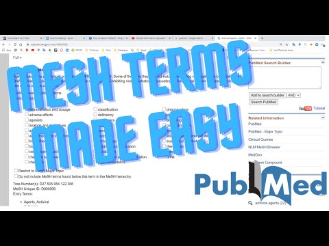 This MeSH tutorial will dramatically improve your  literature search on PubMed