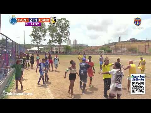 BRIGA NA FINAL DO SUB 13 ENTRE CRUZEIRO E COMERCIAL