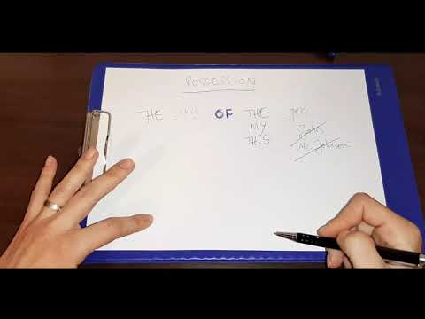 Lecția # 057 - SURPRISE! 🤩 Possession explained in English - Do you understand?? Do you want more??